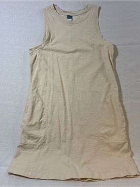 Old Navy Natural Cream Crewneck Tank Top